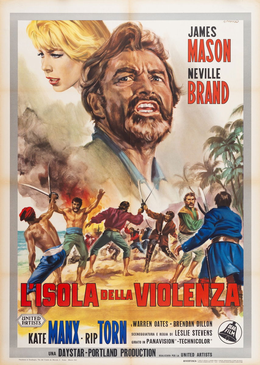 L'isola della violenza - Manifesto 1