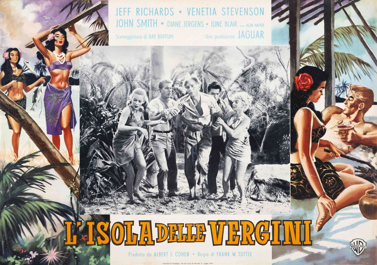 L'isola delle vergini - Fotobusta 1