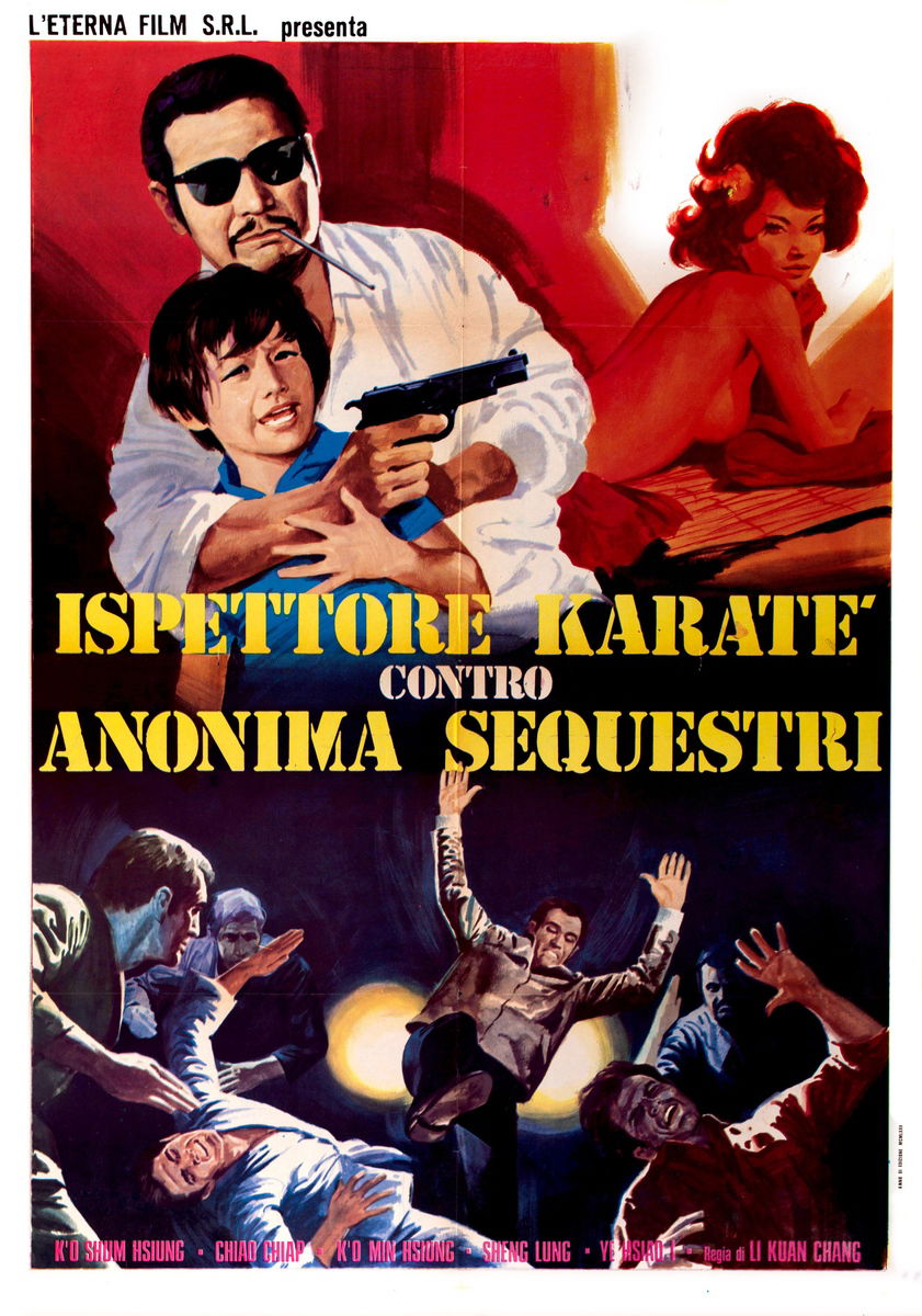 Ispettore Karaté contro anonima sequestri - Manifesto 1