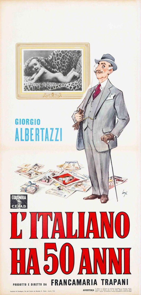 L'italiano ha 50 anni - Lobby Card 1