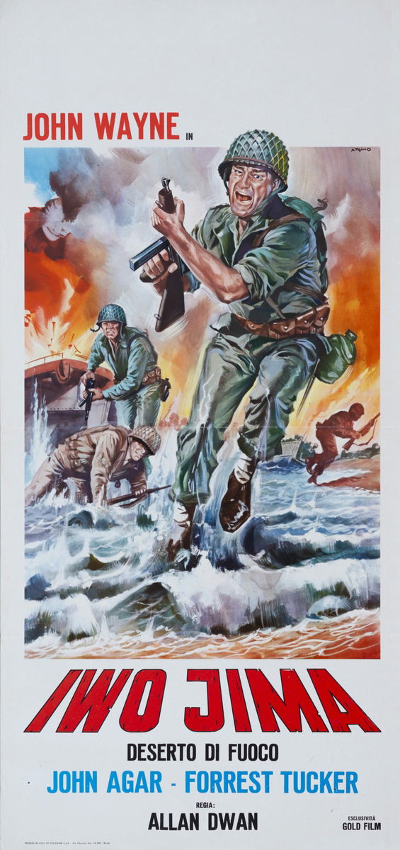 Iwo Jima, deserto di fuoco - Locandina 1