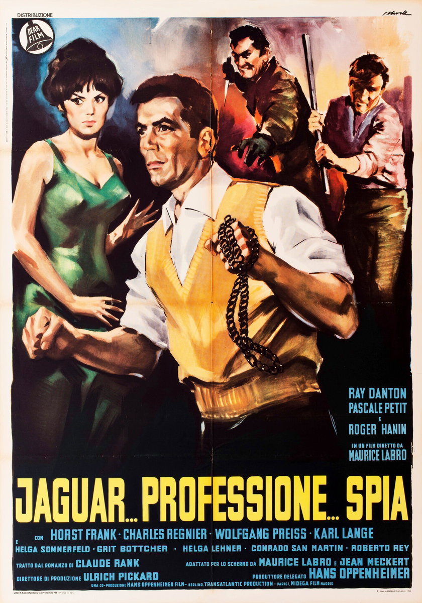 Jaguar... professione spia - Manifesto 1
