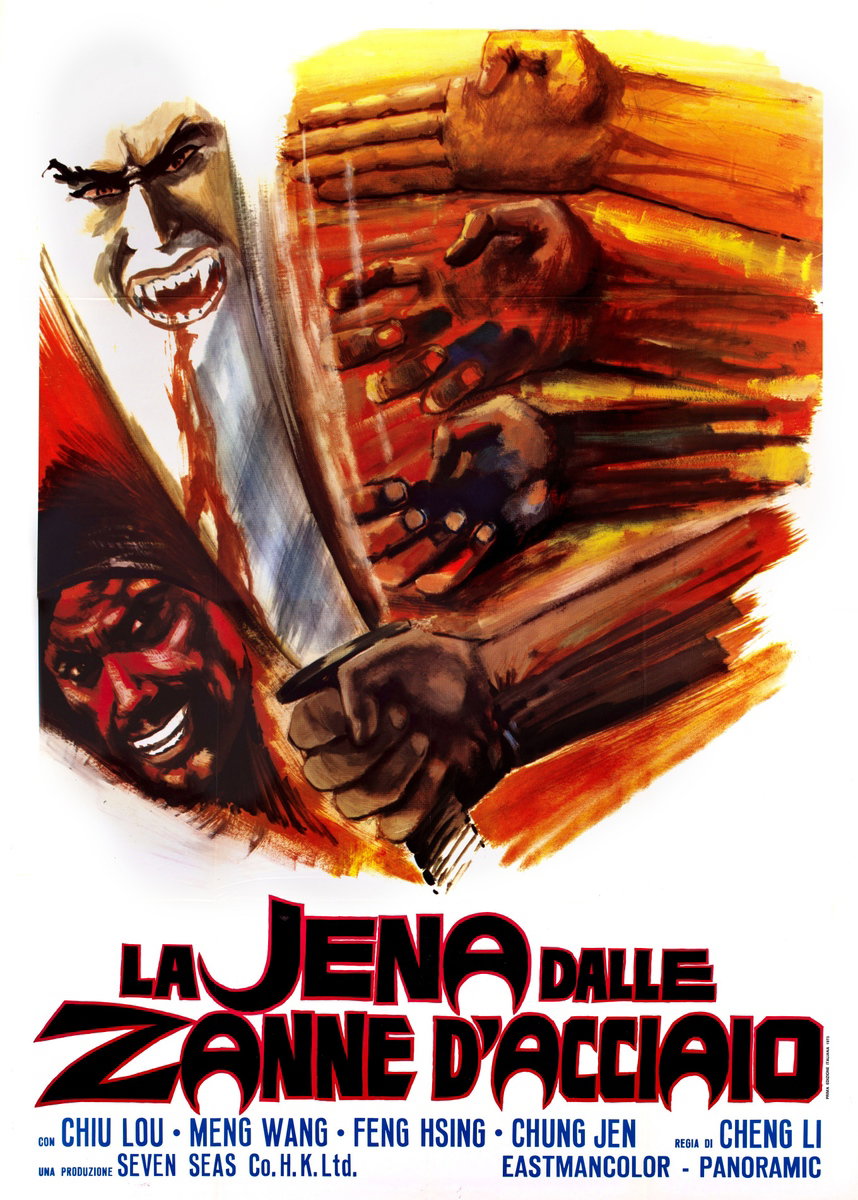 Manifesto 2 per il film La jena dalle zanne d'acciaio (1973)