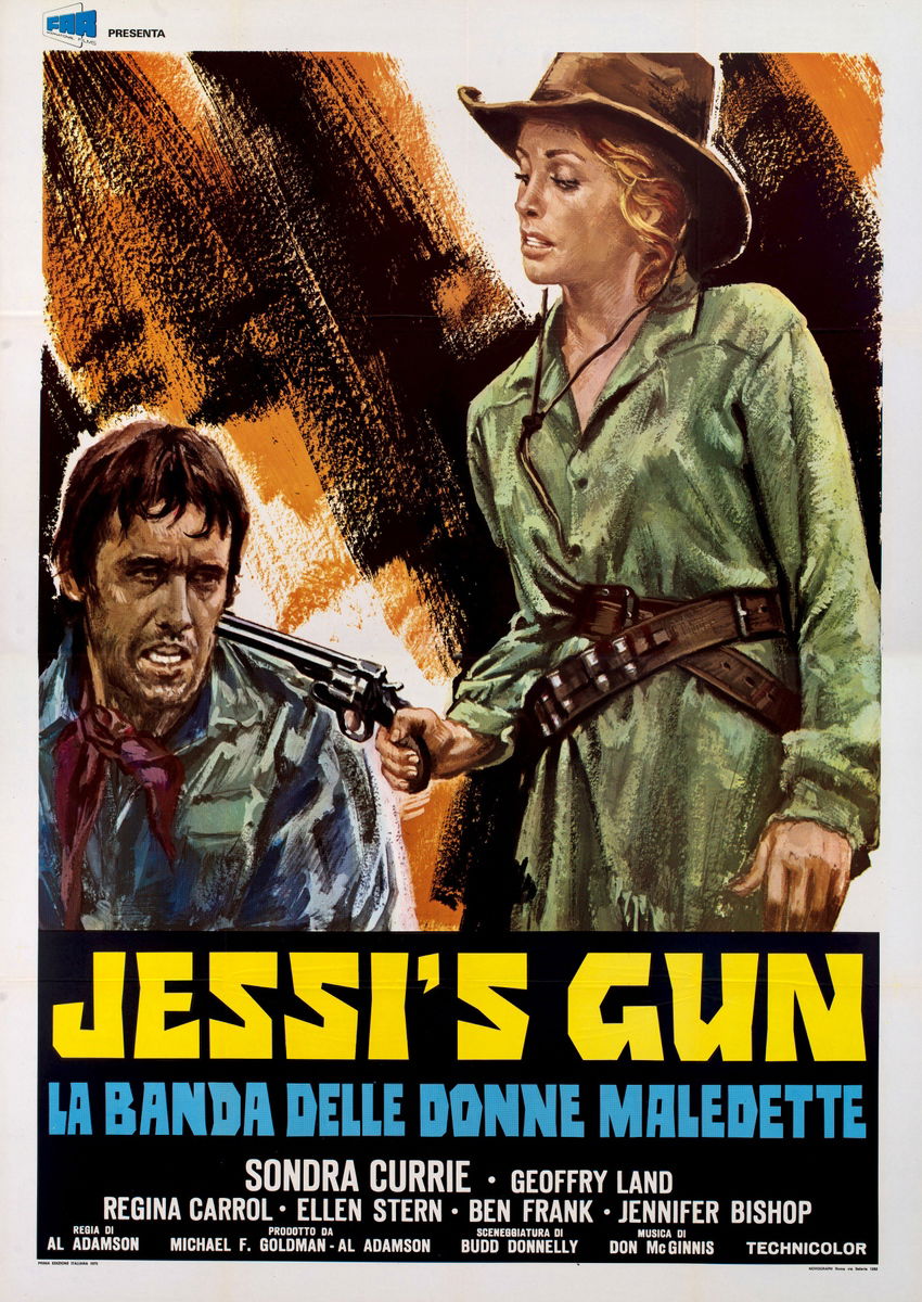 Jessi's Gun - la banda delle donne maledette - Manifesto 1