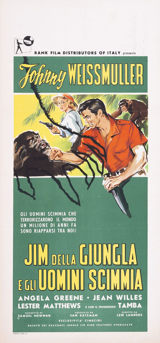 Jim della giungla e gli uomini scimmia - Locandina 1