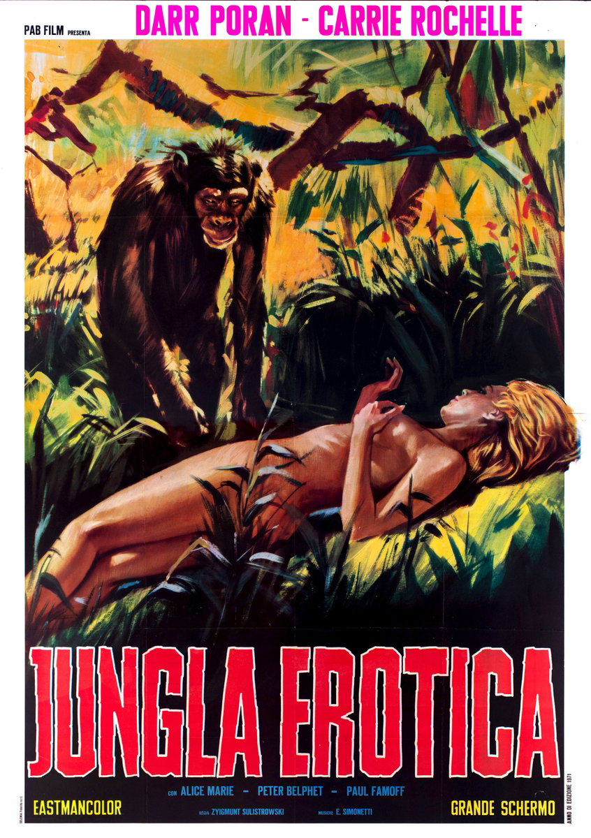Poster 2 for the film Jungle Erotic (1970)