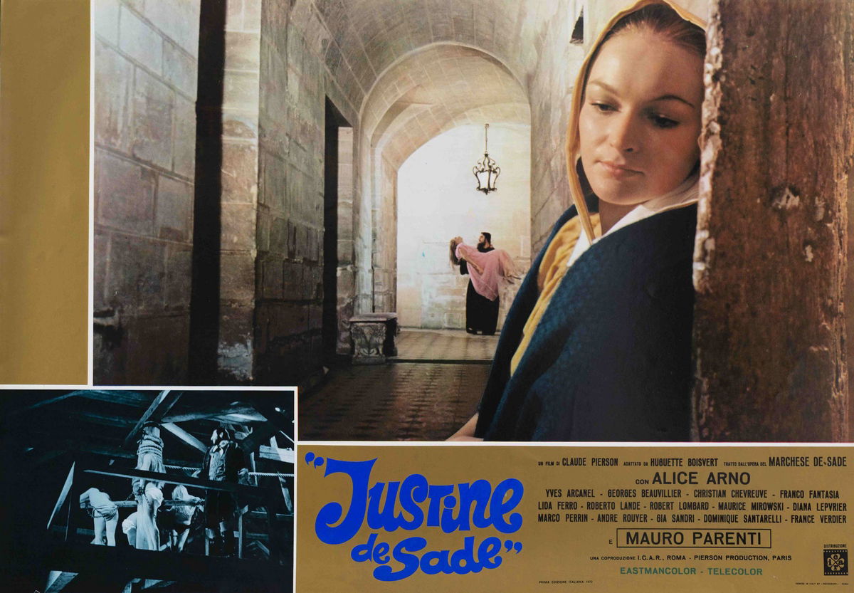 Marquis De Sade: Justine - Fotobusta 1