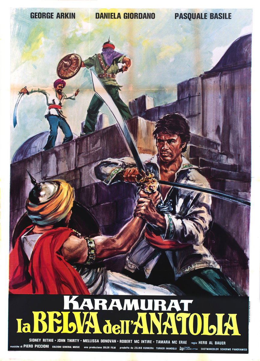 Manifesto 2 per il film Karamurat (1976)