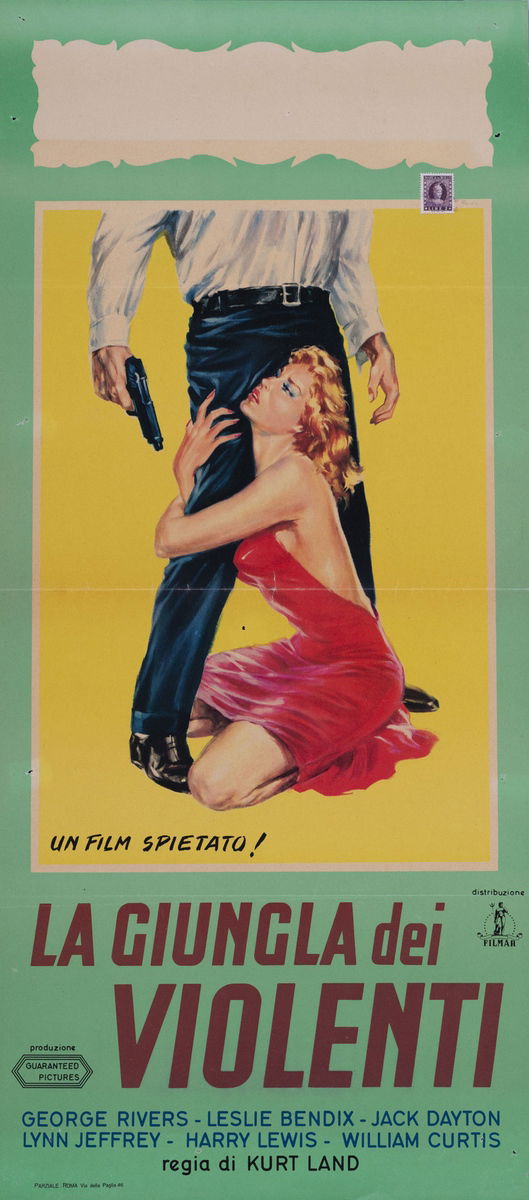 La giungla dei violenti - Locandina 1