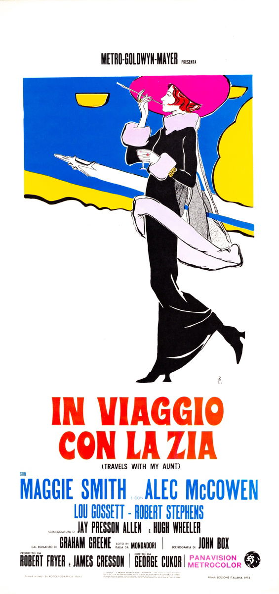 Travels with My Aunt - Lobby Card 1