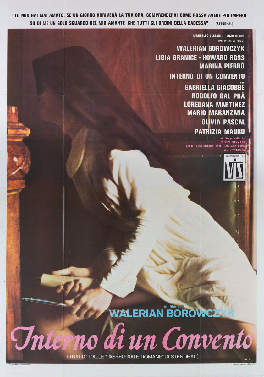 Manifesto 2 per il film Interno di un convento (1978)