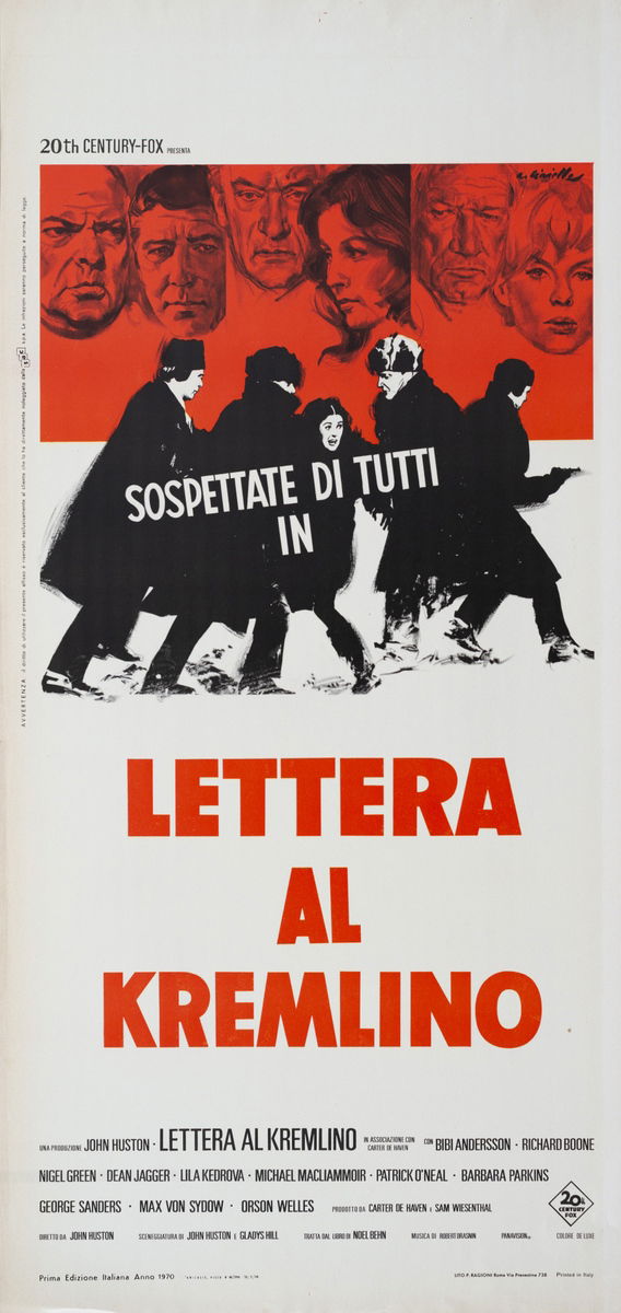 The Kremlin Letter - Lobby Card 1