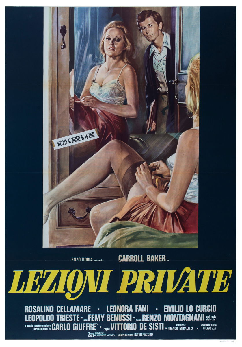 Lezioni private - Manifesto 1