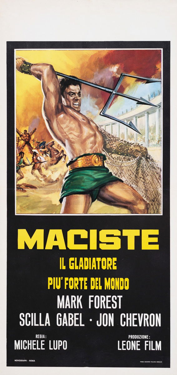 Maciste il gladiatore più forte del mondo - Locandina 1