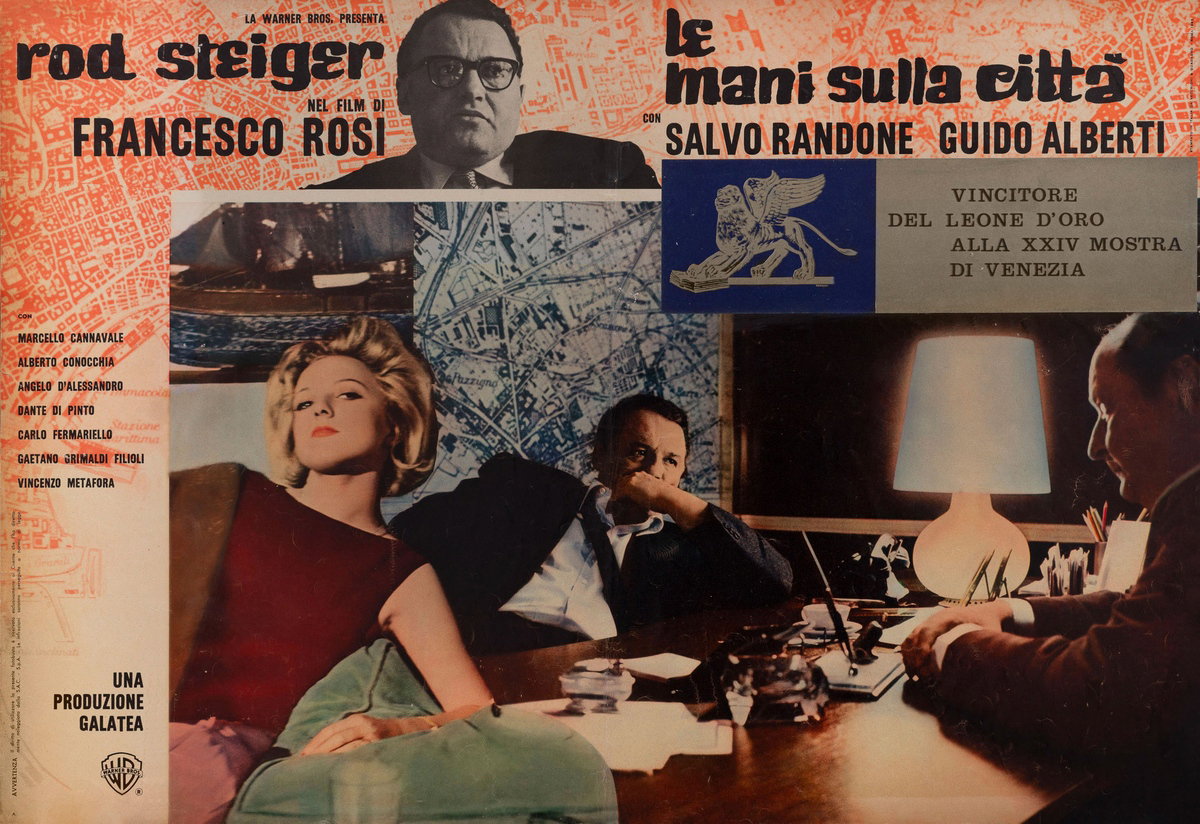 Fotobusta 3 per il film Le mani sulla città (1963)