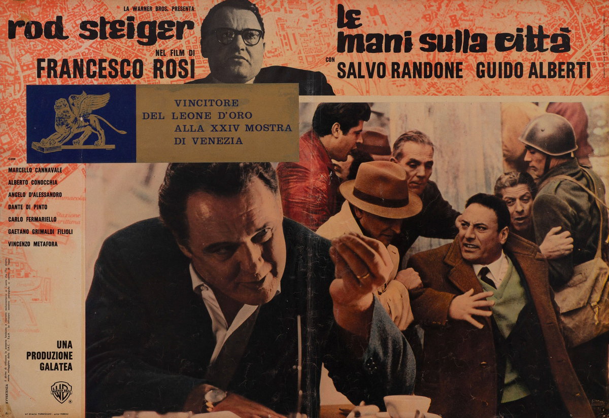 Fotobusta 2 per il film Le mani sulla città (1963)