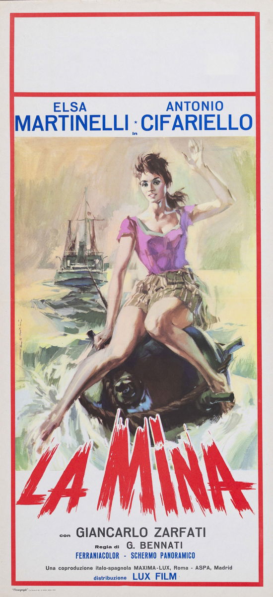 La mina - Locandina 1