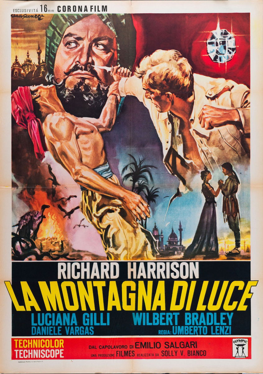 La montagna di luce - Manifesto 1