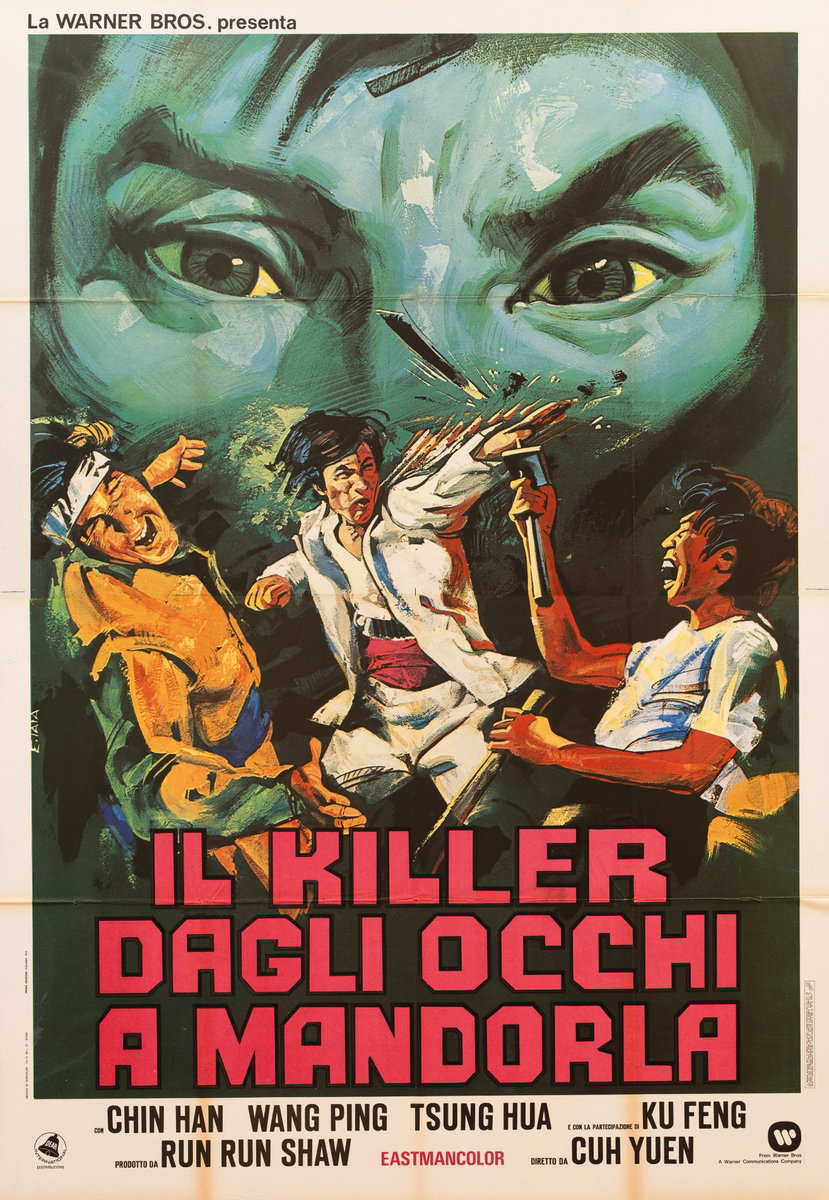 Poster 2 for the film The Killer (1972), painted by Piero Ermanno Iaia
