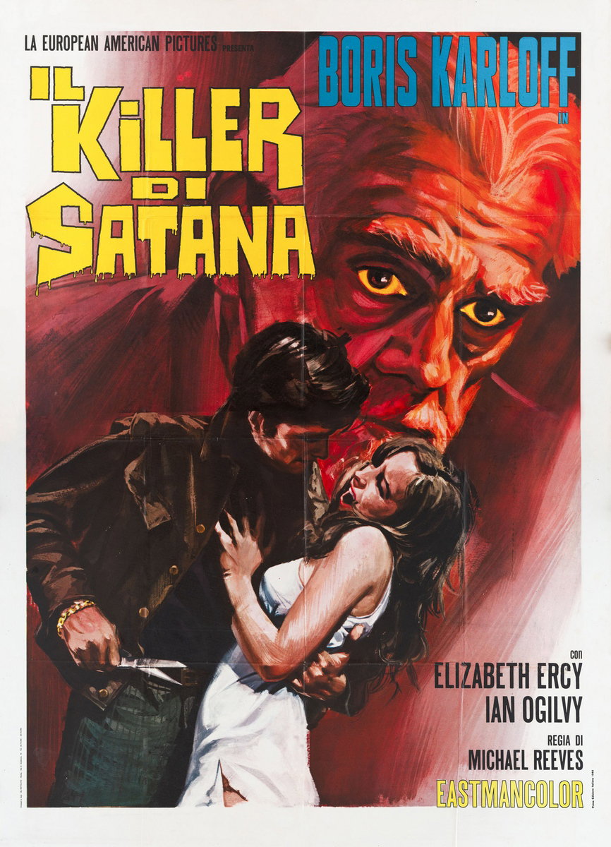 Manifesto 2 per il film Il killer di Satana (1967)