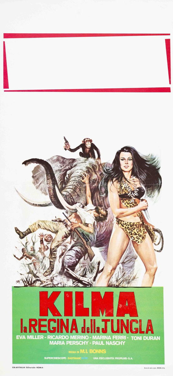 Kilma, la regina della jungla - Lobby Card 1