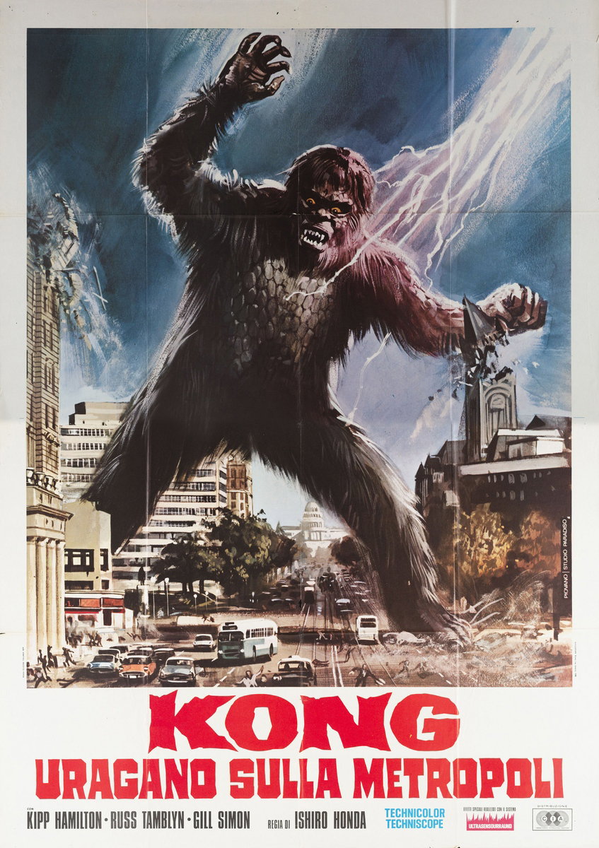 Kong, uragano sulla metropoli - Manifesto 4