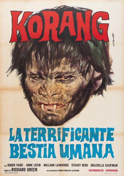 Korang la terrificante bestia umana