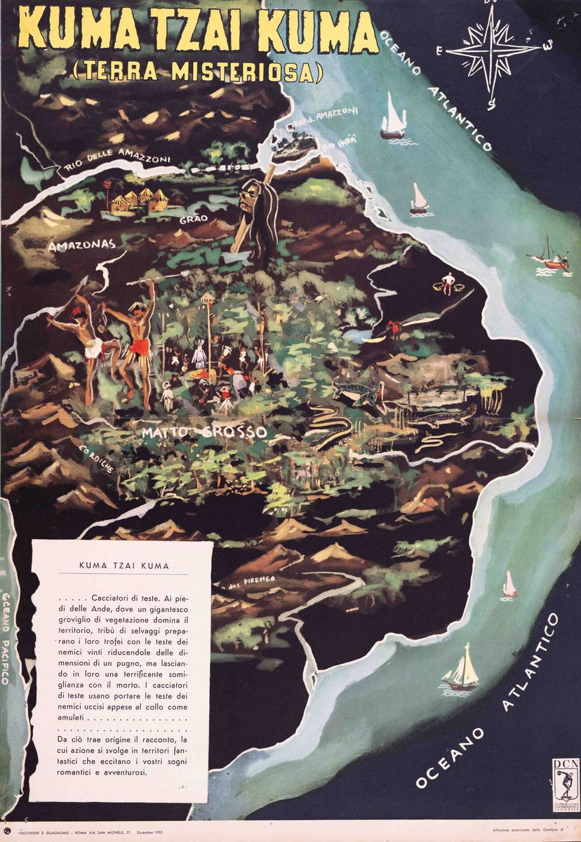 Kuma tzai kuma - terra misteriosa - Fotobusta 1