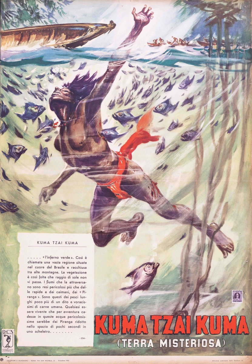 Fotobusta 2 per il film Kuma tzai kuma - terra misteriosa (1950)