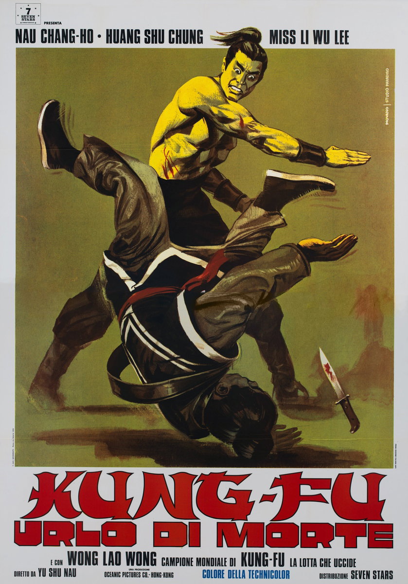 Kung-Fu urlo di morte - Manifesto 2