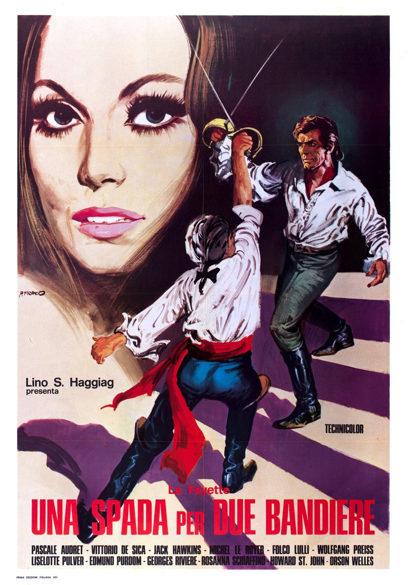 Poster 2 for the film Lafayette (1962), painted by Franco Picchioni
