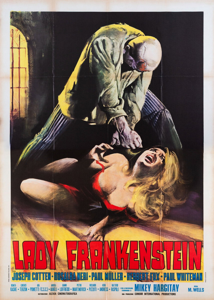 Poster 3 for the film Lady Frankenstein (1971)