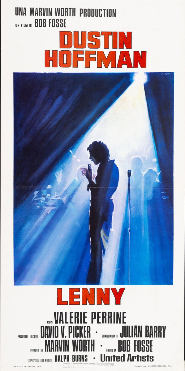 Locandina 2 per il film Lenny (1974), dipinto da Adelchi Serafini