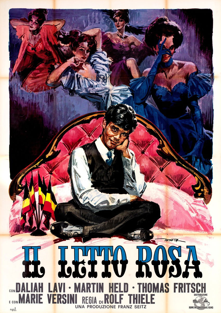 Il letto rosa - Manifesto 1