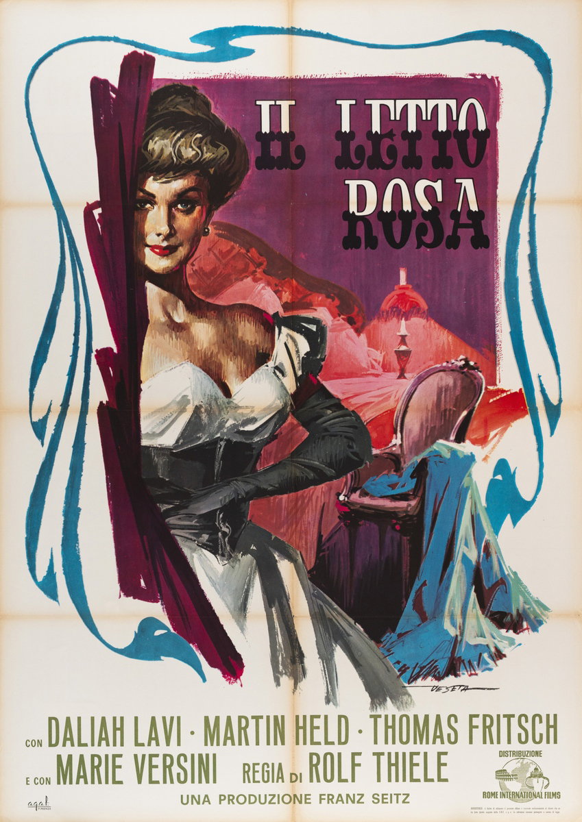 Il letto rosa - Manifesto 2