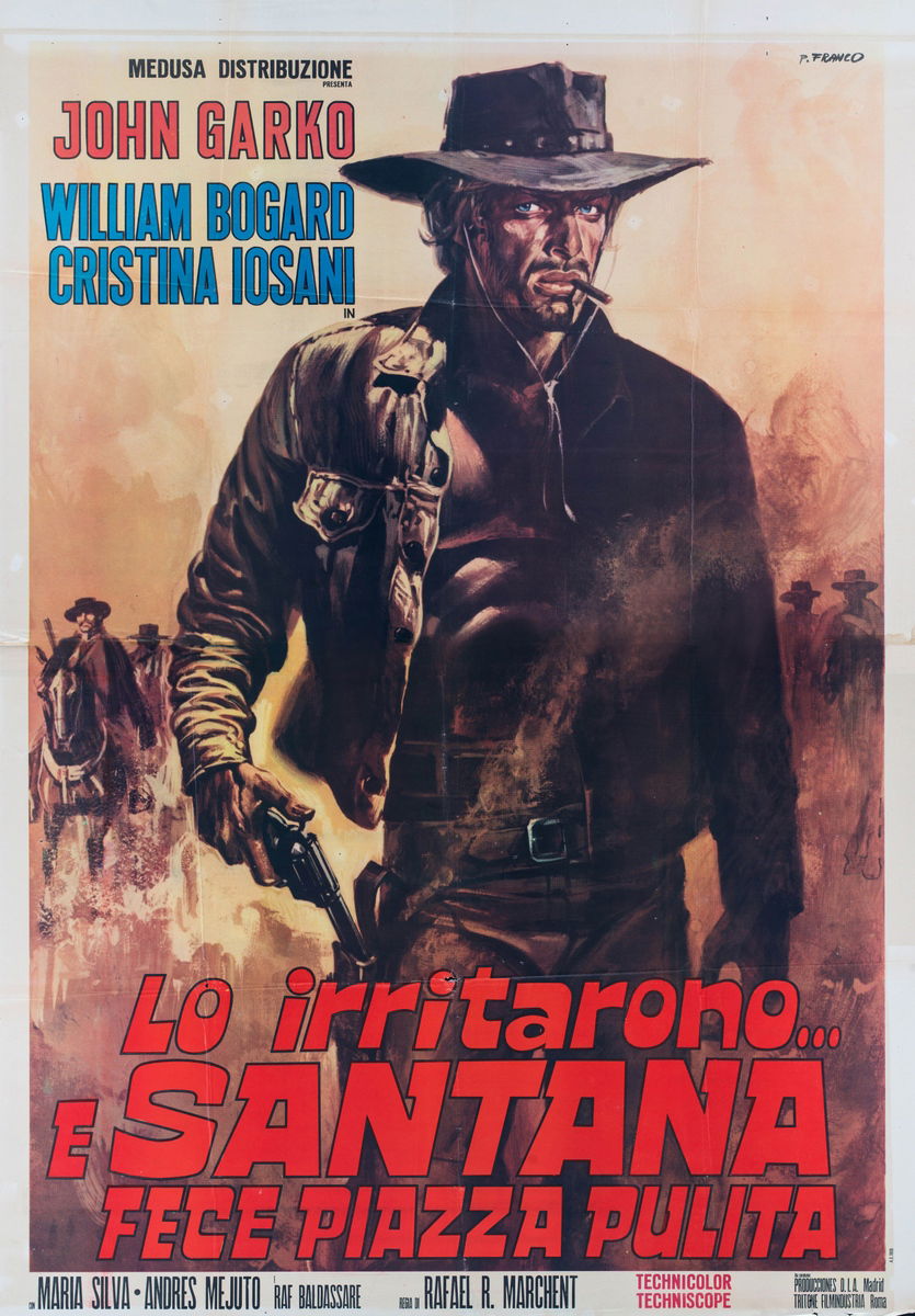 Lo irritarono... e Santana fece piazza pulita - Manifesto 1