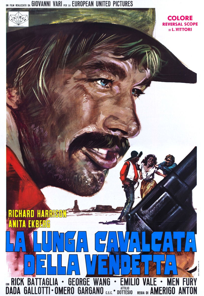 La Lunga cavalcata della vendetta - Manifesto 1