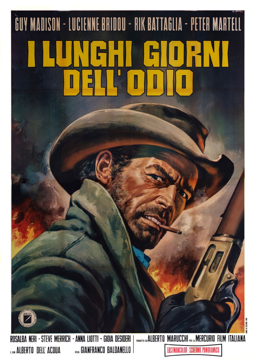 I lunghi giorni dell'odio - Manifesto 1