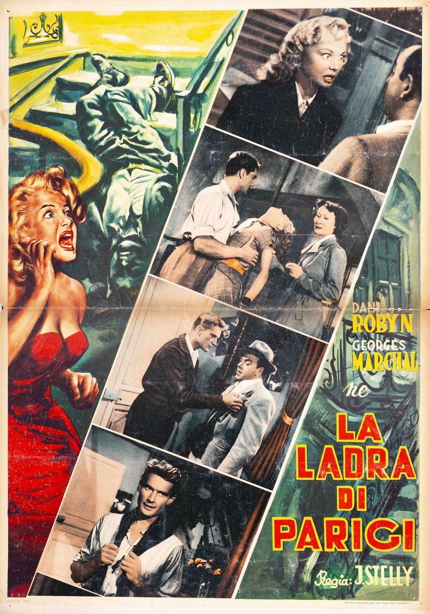 La ladra di Parigi - Fotobusta 1