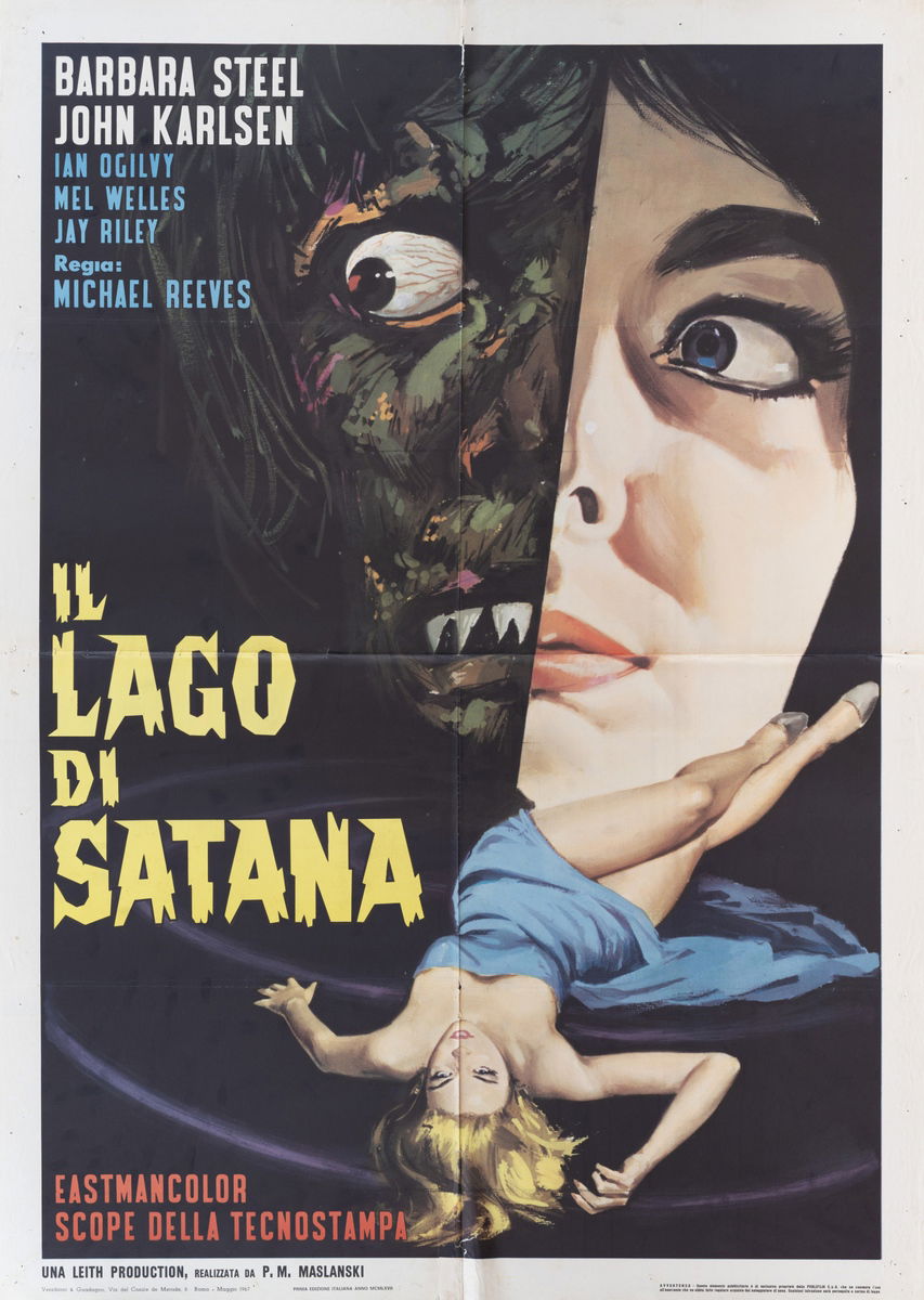 Il lago di Satana - Manifesto 1