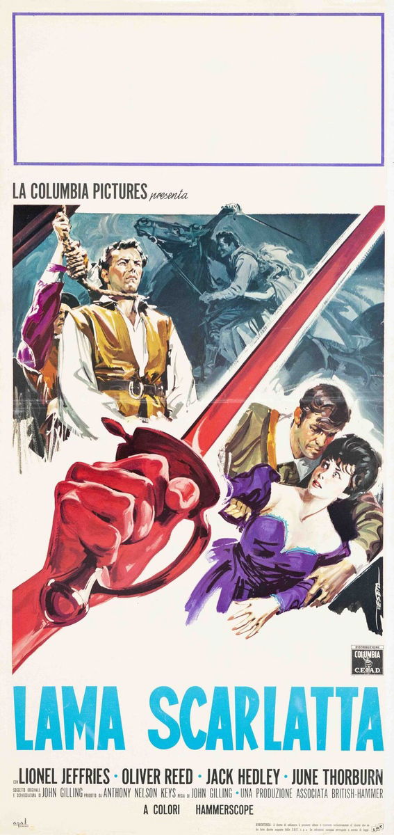 The Scarlet Blade - Lobby Card 1