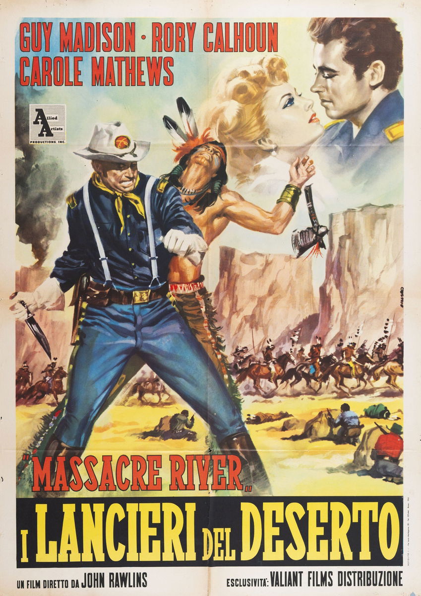 I lancieri del deserto - Manifesto 1