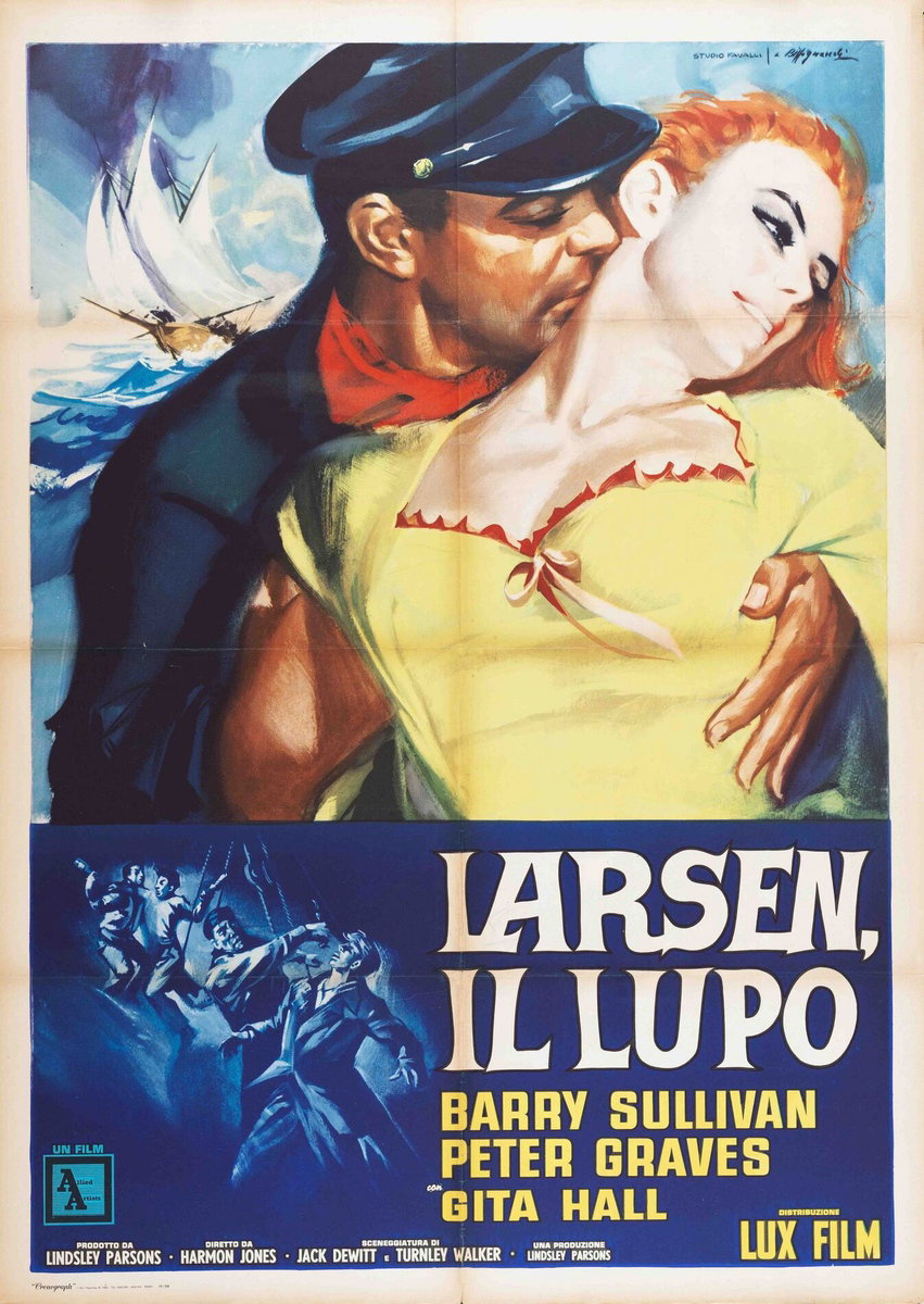 Larsen il lupo - Manifesto 2