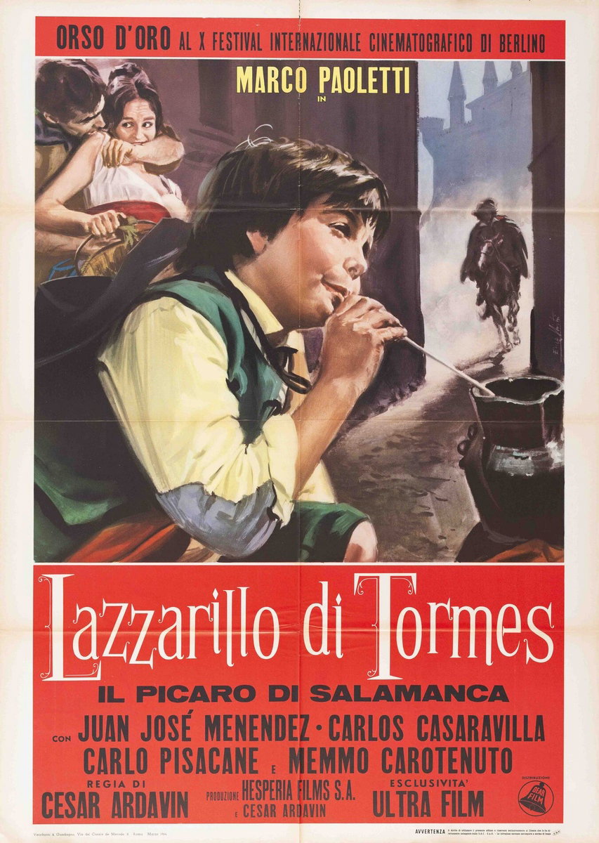 Poster 2 for the film Lazzarillo di Tormes (1959)
