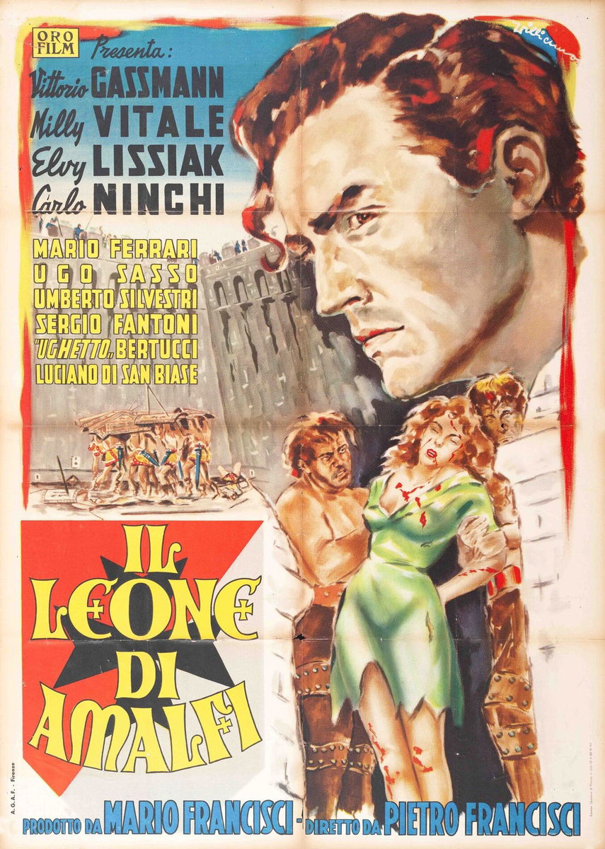 Il leone di Amalfi - Manifesto 1