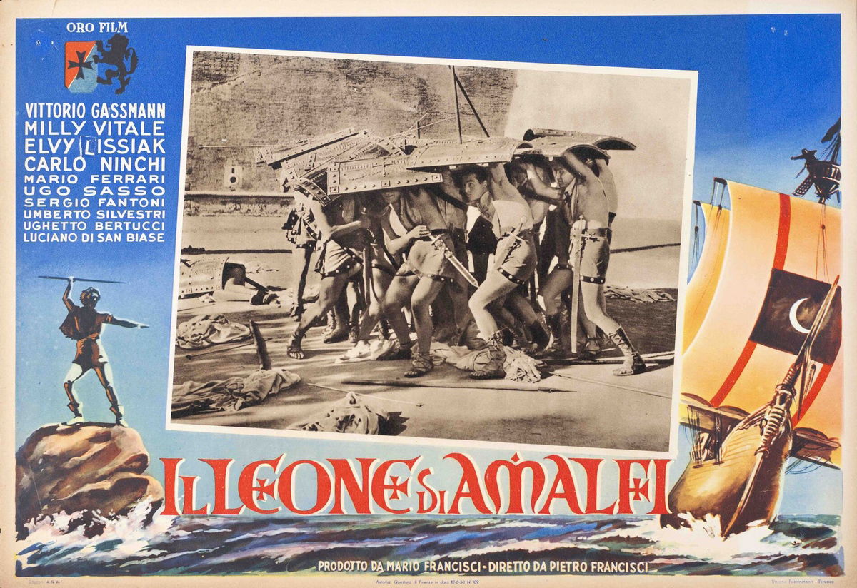 Il leone di Amalfi - Fotobusta 1