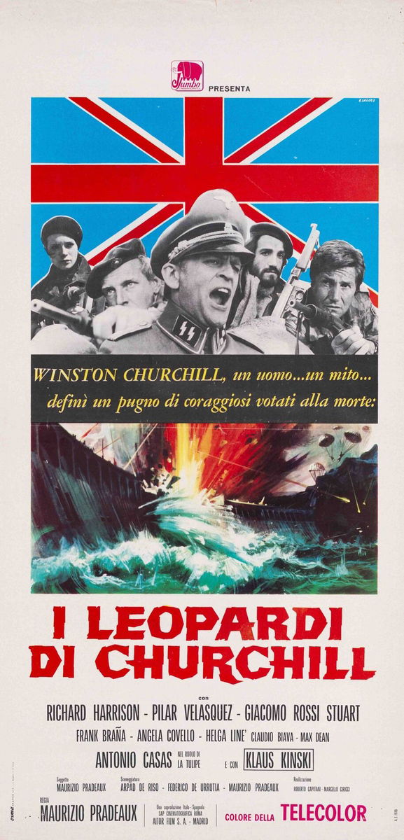 Churchill's Leopards - Lobby Card 1