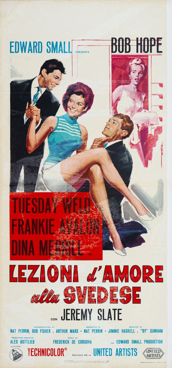 Lezioni d'amore alla svedese - Locandina 1