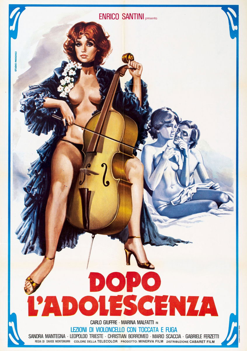 Lezioni di violoncello con toccata e fuga - Manifesto 1