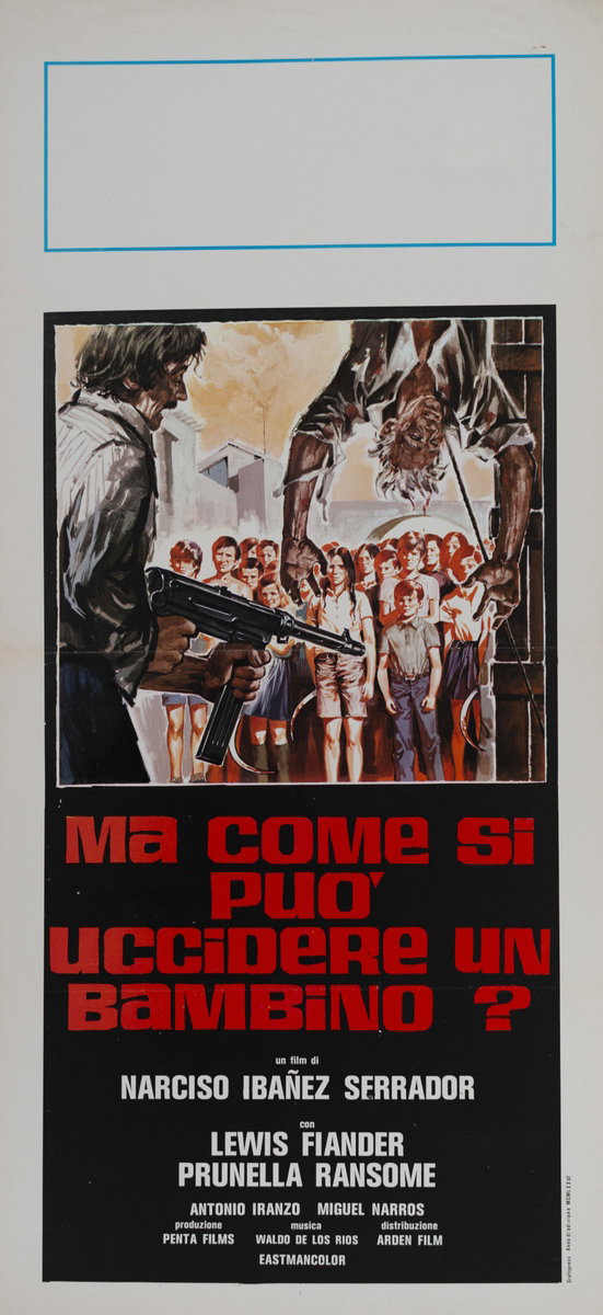 Locandina 2 per il film Ma come si può uccidere un bambino? (1976)